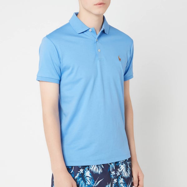 Polo Ralph Lauren Men's Pima Soft Touch Polo Shirt - Harbor Island Blue