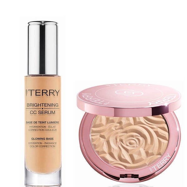 By Terry Brightening CC Serum & Powder Exclusive Duo - Apricot Glow (Worth $161)