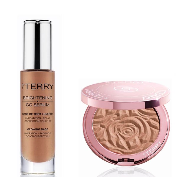 By Terry Brightening CC Serum & Powder Exclusive Duo - Sunny Flash (Worth $161)