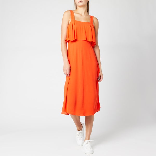 Whistles Women's Jamima Tiered Dress - Flame