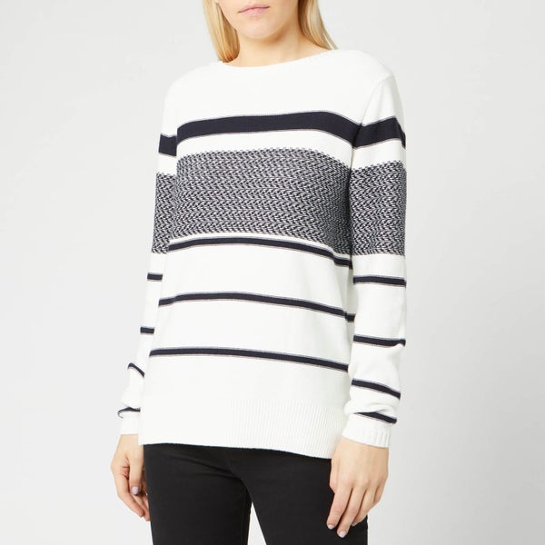 Barbour Women's Paddle Knit Jumper - Off White