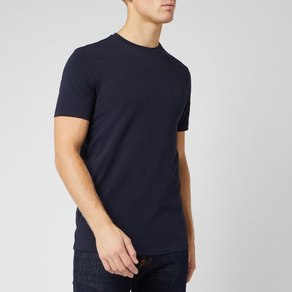 Armani Exchange Men's Tonal Small Logo T-Shirt - Navy
