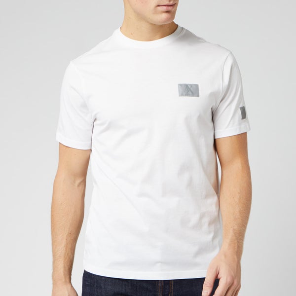 Armani Exchange Men's Reflective Logo T-Shirt - White