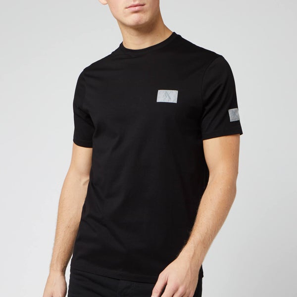 Armani Exchange Men's Reflective Logo T-Shirt - Black
