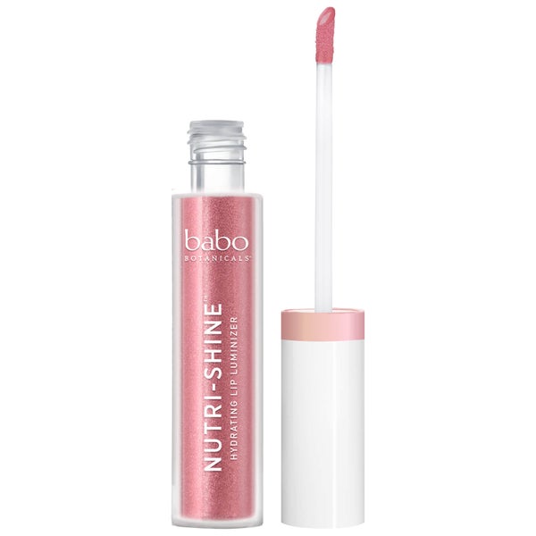 Babo Botanicals Nutri-Shine Luminizer Vegan Lip Gloss - Jewel Hibiscus 4ml