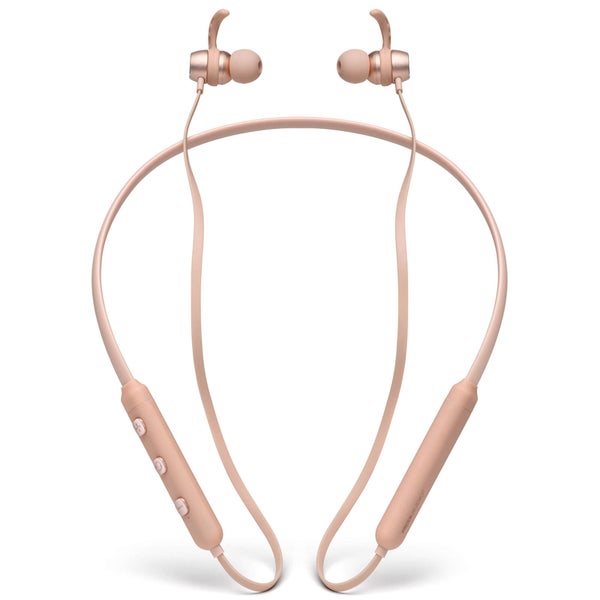 Mixx UltraFit Wireless Neckband Headphones - Rose Gold