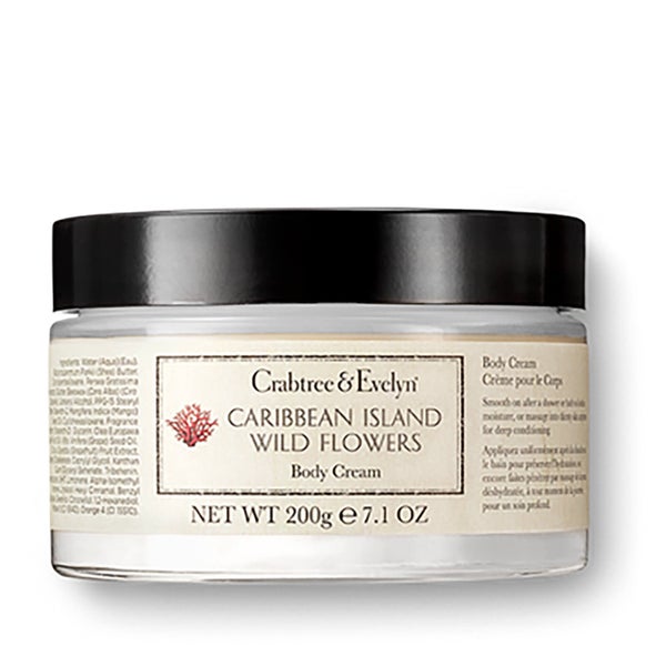 Crabtree & Evelyn Caribbean Island Wild Flowers Body Cream 200g