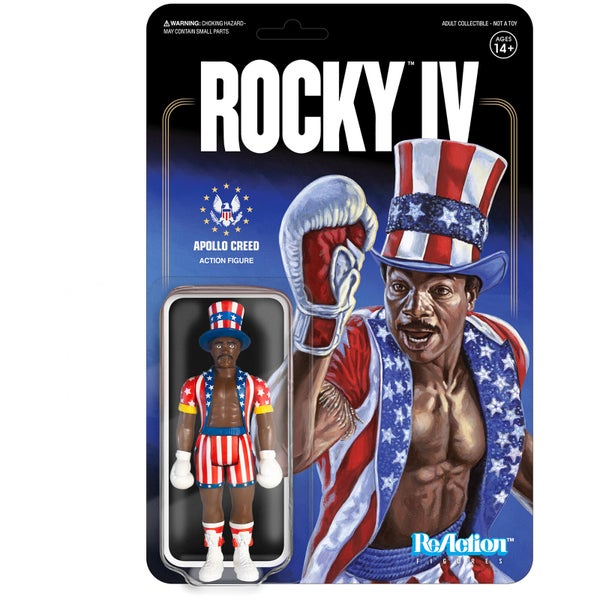Super7 Rocky IV ReAction Figure - Apollo Creed