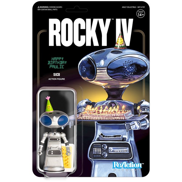 Super7 Rocky IV ReAction Figure - SICO (Paulie's Robot)