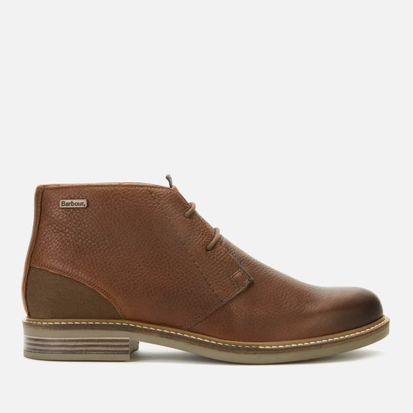 Barbour Men's Readhead Leather Chukka Boots - Dark Brown