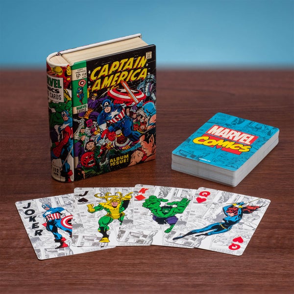 Cartes à jouer Livre – Marvel Comics