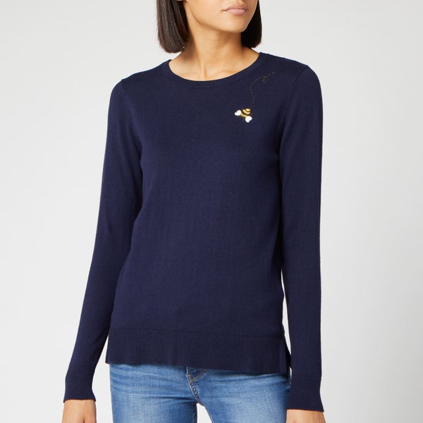 Joules Women's Tina Crew Neck Jumper - Navy