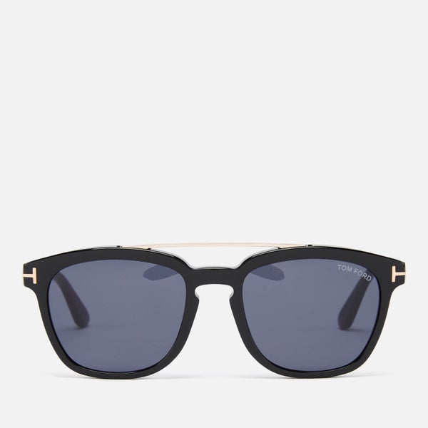 Tom Ford Men's Holt Sunglasses - Shiny Black/Smoke