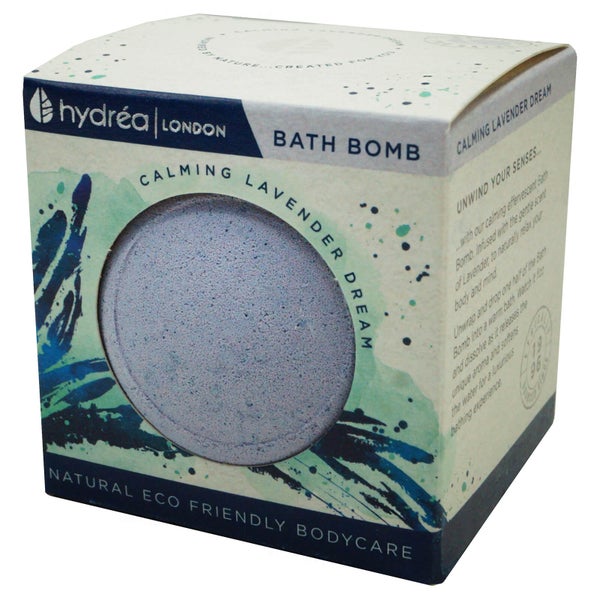 Hydrea London Calming Lavender Bath Bomb 2 x 60g