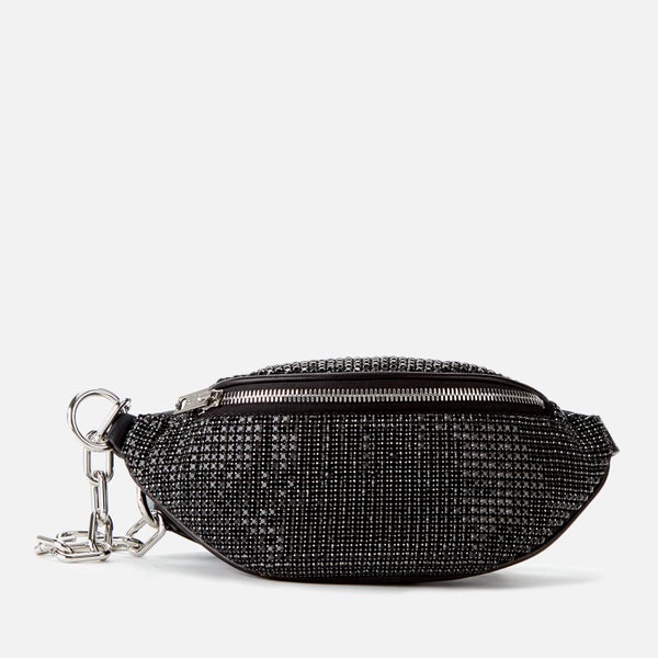 Alexander Wang Women's Attica Soft Mini Rhinestone Belt Bag - Black