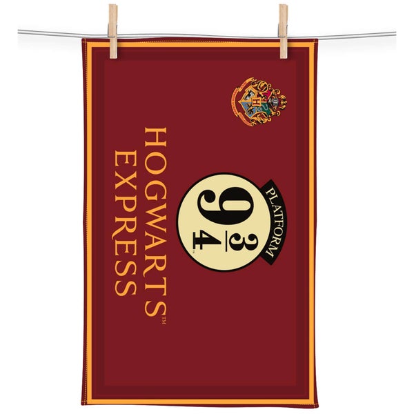 Harry Potter 9 3/4 Tea Towel