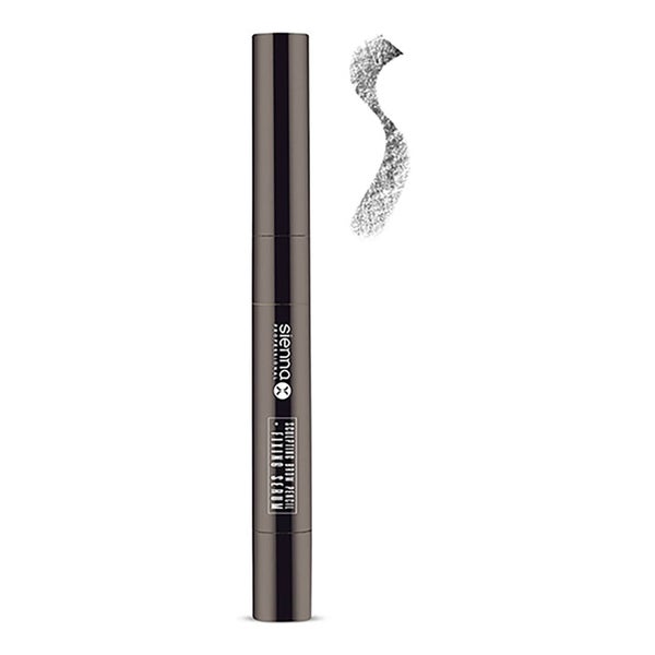 Карандаш для бровей с фиксирующей сывороткой Sienna X Sculpting Brow Pencil and Fixing Serum, оттенок Natural Black