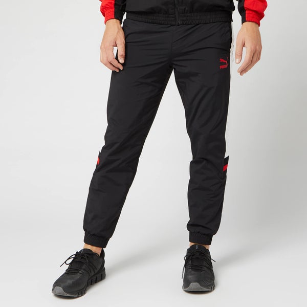 Puma Men's XTG Woven Pants - Puma Black/Red Combo