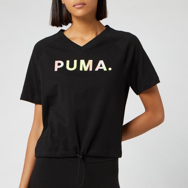 Puma Women's Chase V Short Sleeve T-Shirt - Puma Black