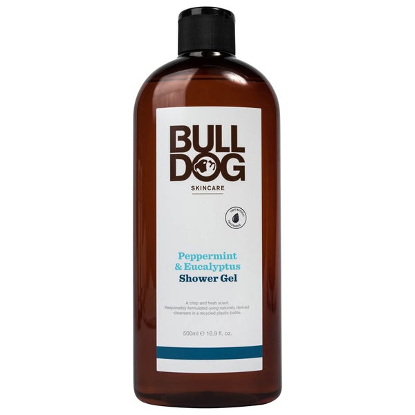 เจลอาบน้ำ Bulldog เปปเปอร์มินต์ & ยูคาลิปตัส 500 มล