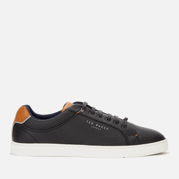 Ted Baker Men's Thwally Leather Low Top Trainers - Black