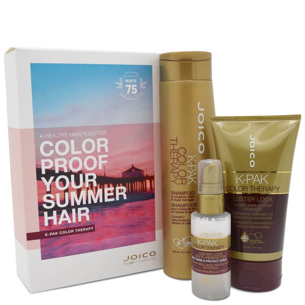 Joico K-Pak Color Therapy Color Proof Your Summer Hair Trio Pack (Worth $49)