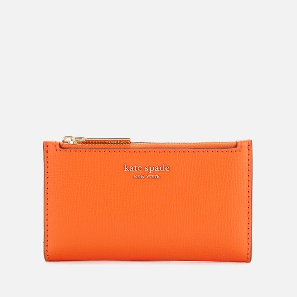 Kate Spade New York Women's Sylvia Small Slim Bifold Wallet - Juicy Orange