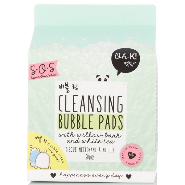 Oh K! SOS Cleansing Bubble Pads (20 Pads)