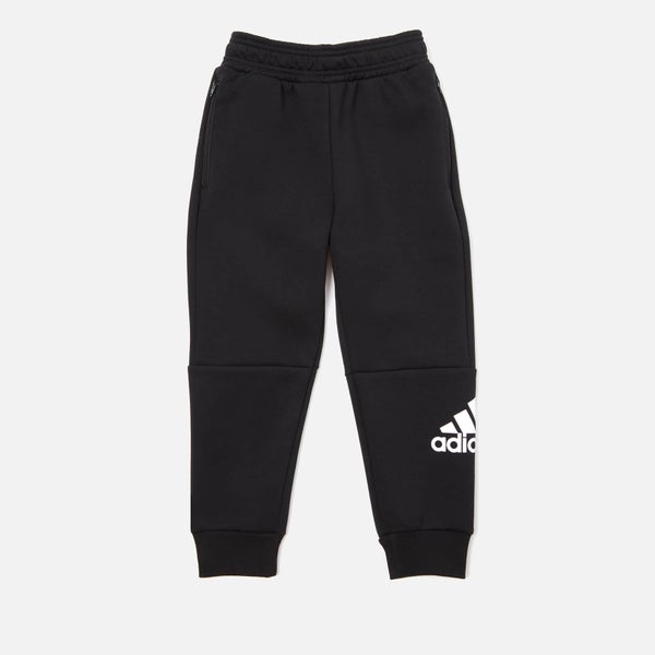adidas Boys' Young Boys Knitted Pants - Black