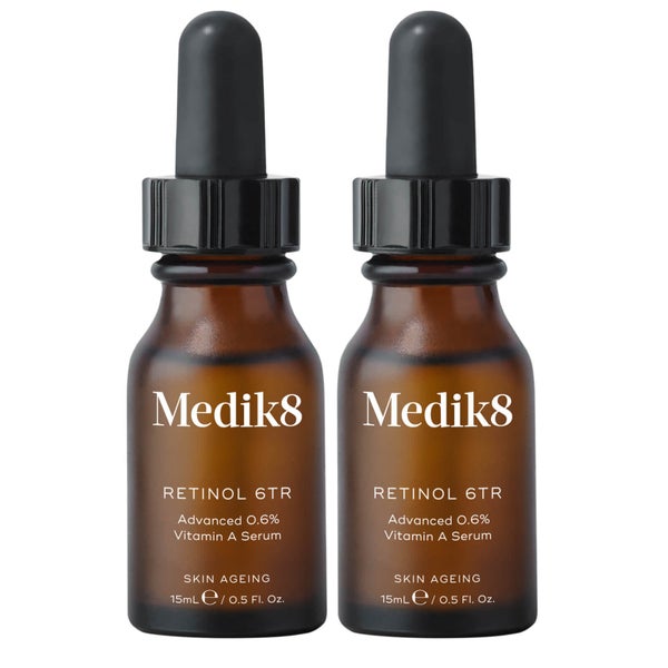Medik8 Retinol 6TR Serum 15ml Duo (Worth $178.00)