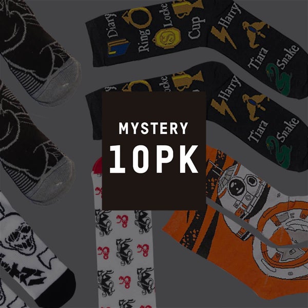 Mystery Geek Socks - 10 Pack