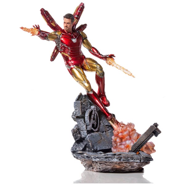 Figurine Iron Man Mark LXXXV, Avengers : Endgame, version deluxe, BDS Art échelle 1:10 (29 cm) – Iron Studios