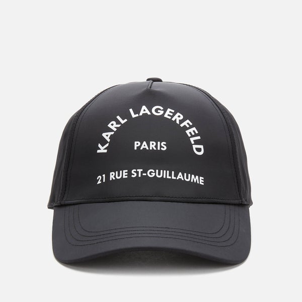 Karl Lagerfeld Women's Rue St. Guillaume Cap - Black