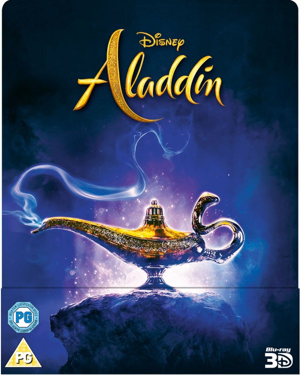 Aladdin 3D (inkl. 2D Blu-Ray) - Zavvi Exclusive Steelbook