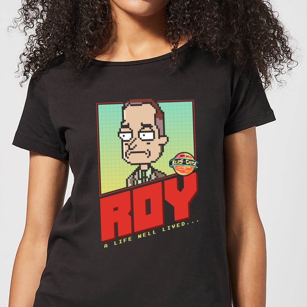 Rick and Morty Roy - A Life Well Lived Women's T-Shirt - Black