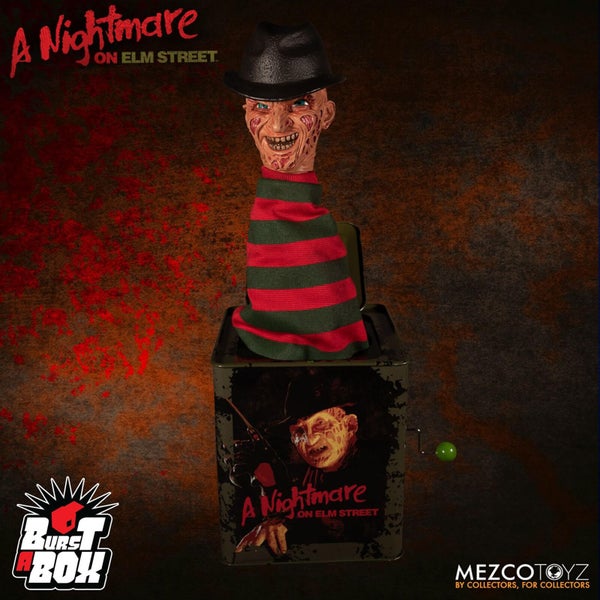 Mezco A Nightmare On Elm Street: Freddy Krueger Burst A Box