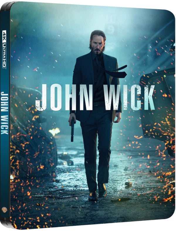 John Wick - 4K Ultra HD Zavvi Exclusive Steelbook (Includes 2D Blu-ray)