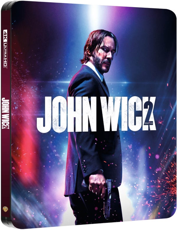 John Wick: Chapter Two – 4K Ultra HD Zavvi Exclusive Steelbook (Includes 2D Blu-ray)