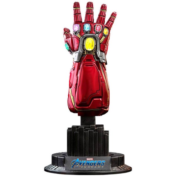Réplique du Gant de l'infini Nano Avengers : Endgame, échelle 1:4 (19 cm), Edition Promo Film – Hot Toys