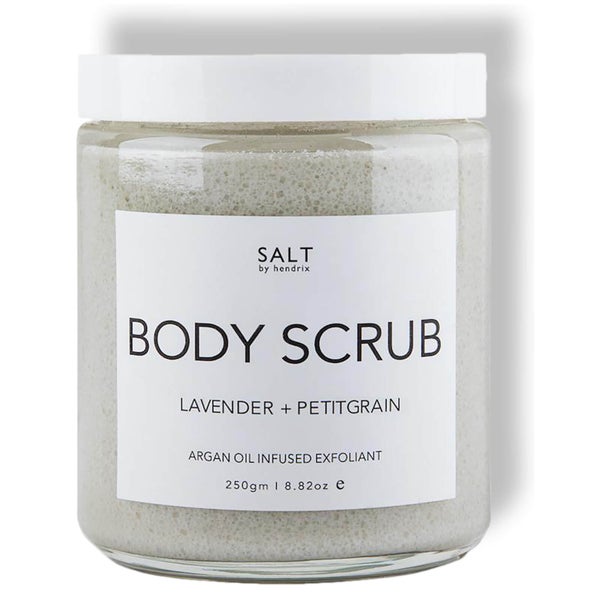 Salt by Hendrix Argan, Lavender and Petitgrain Body Scrub 250g
