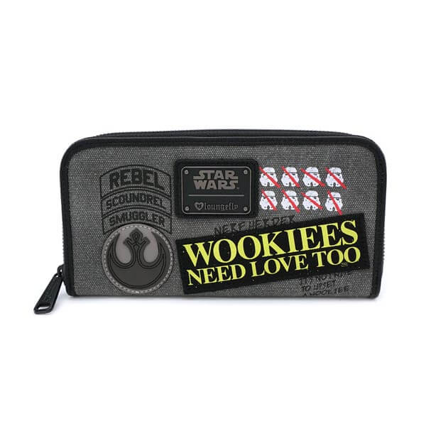 Loungefly Star Wars Rebel Wookie Patch Wallet