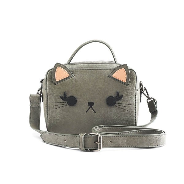 Loungefly Grey Cat Crossbody Bag