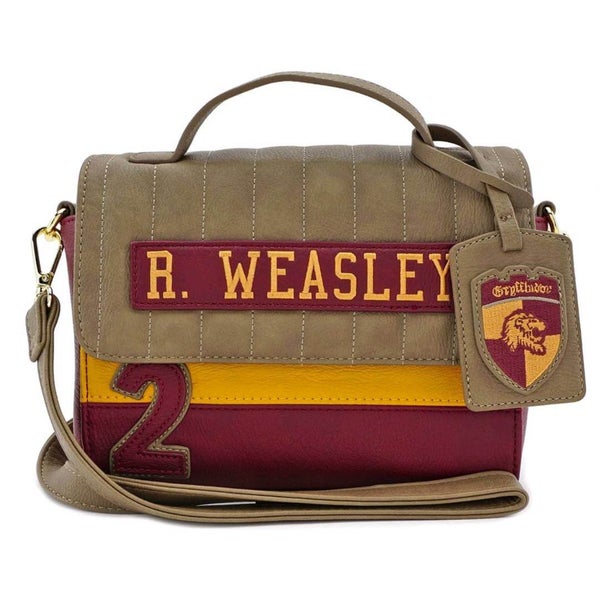 Loungefly Harry Potter Ron Weasley Gryffindor Crossbody Bag