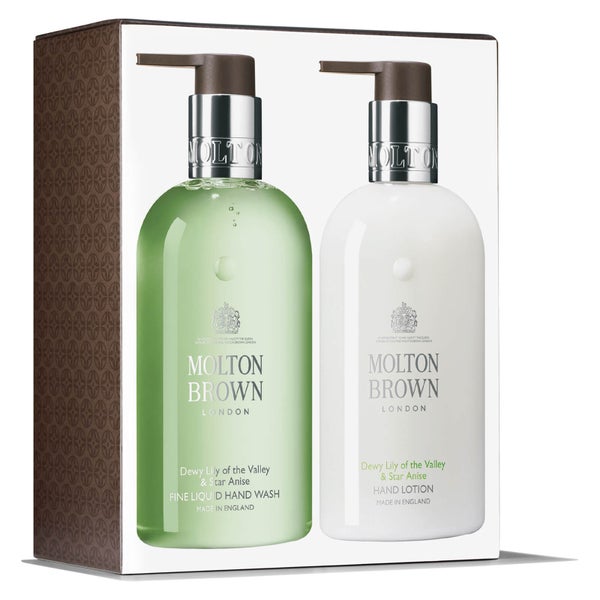 Molton Brown Dewy Lily of the Valley & Star Anise Hand Collection 2 x 300ml