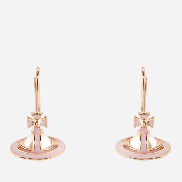 Vivienne Westwood Women's Iris Orb Earrings - Pink Gold Pearl Pale Pink