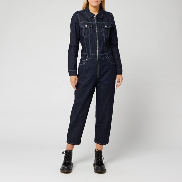 Levi's Women's Made and Crafted Western Boiler Suit - Raw Indigo