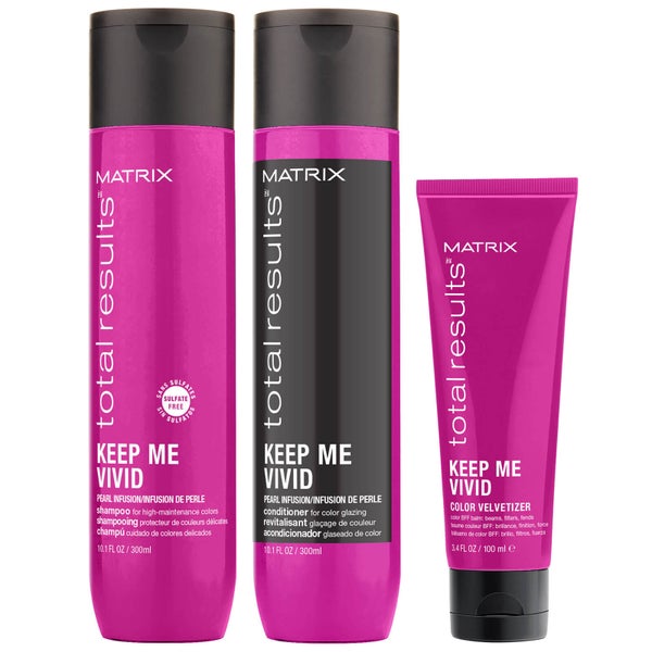Matrix Keep Me Vivid Colour Protecting Shampoo, Conditioner and Leave ...