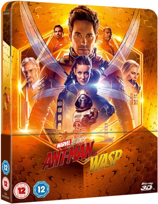 Ant-Man And The Wasp - 3D Zavvi Exclusive Lenticular Steelbook (Includes 2D Blu-ray)