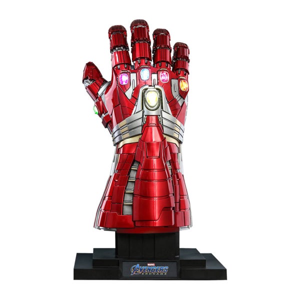Hot Toys Avengers: Endgame Life-Size Masterpiece Replik im Maßstab 1:1 Nano Gauntlet Hulk 71 cm