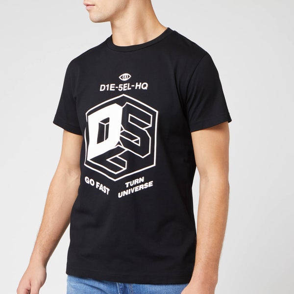 Diesel Men's Diego Logo T-Shirt - Black